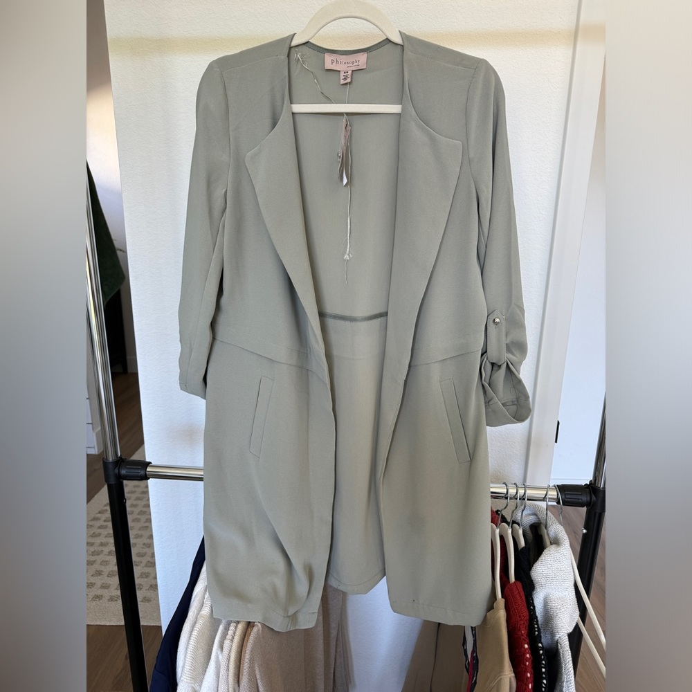 Philosophy Sheet Cardigan
